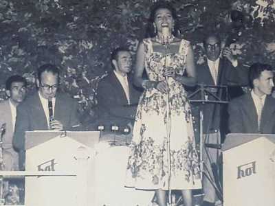 ...e i concerti con personaggi del calibro di Nilla Pizzi...